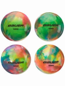 MULTI-COLORED HOCKEY BALL